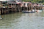 Stelzenläufer Unterkünfte in Ma Wan Dorf, Ma Wan, Hong Kong