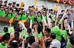 Dragon boat race at Stanley,Hong Kong