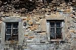 Brick walled houses in Sheung Cheung Wai,Ping Shan,New Territories,Hong Kong