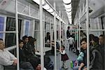 Underground train,Shenzhen,China