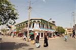 Ethnical decorated building,Old town of Kashgar,Xinjiang Uyghur autonomy district,Silkroad,China