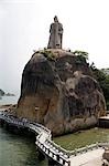 Statue of Zheng Chenggong on Gulangyu Island,Xiamen (Amoy),Fujian Province,China