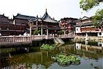 Huxin ting (mid lake pavilion),Yu Garden,Shanghai,China