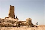 Taizong ruines, Turpan, district d'autonomie ouïghour du Xinjiang, Chine