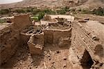 Uyghur's folk houses,Village of Tuyoq,Turpan,Xinjiang Uyghur Autonomy district,China