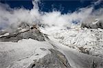 Glacier of Yulongxueshan (Jade dragon snow mountain),Lijiang,China