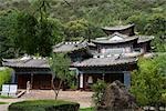 Cinq pavillon Phénix, bassin du dragon noir, vieille ville de Lijiang, province du Yunnan, Chine