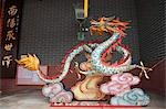 Dragon decorations in Tang Ancestral Hall,Ping Shan,Hong Kong