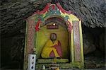 Pui au révérend temple, monastère de Shan de Tsing, Castle Peak, Hong Kong