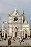 Santa Croce church, Florence (Firenze), UNESCO World Heritage Site, Tuscany, Italy, Europe