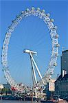 Millennium Wheel (London Eye), London, England, Vereinigtes Königreich, Europa