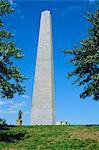 Charlestown, Bunker Hill Monument, Monument Square, Boston, Massachusetts, États-Unis d'Amérique