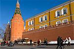 Tomb of the Unknown Soldier and Kremlin Wall, Moscow, Russia, Europe