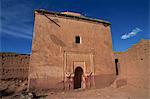 Architecture religieuse, Marabout, près de Agdz, wadis, Maroc, Afrique