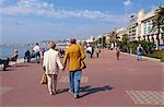 Promenade des Anglais, Nice, Alpes Maritimes, Provence, France, Mediterranean, Europe