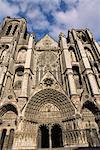 The Last Judgement, St. Etienne cathedral, UNESCO World Heritage Site, Bourges, Loire, Centre, France, Europe