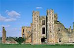 Ruines de Cowdray, Midhurst, West Sussex, Angleterre, Royaume-Uni, Europe