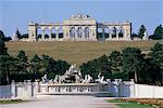 Gloriette and Neptune fountain, Schonbrunn Gardens, UNESCO World Heritage Site, Vienna, Austria, Europe