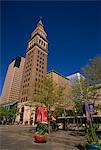 D & F tour et 16th Street Mall, Denver, Colorado, États-Unis d'Amérique, l'Amérique du Nord