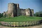 Château de Chepstow, Monmouthshire, pays de Galles, Royaume-Uni, Europe