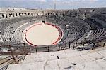 Roman arena, Nimes, Languedoc, France, Europe