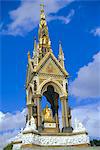 L'Albert Memorial, Kensington Gardens, Londres, Angleterre, RU