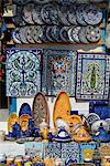 Tourist shop, Sidi Bou Said, near Tunis, Tunisia, North Africa, Africa