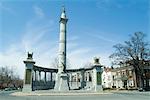 Jefferson Davis, Monument Boulevard, Richmond, Virginia, États-Unis d'Amérique, l'Amérique du Nord