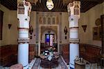 Maison Mnabha Riad (kleine lokale Hotel), Marrakesch, Marokko, Nordafrika, Afrika