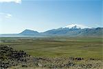 Vue sur la montagne de Snaefellsness, Islande, les régions polaires