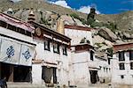 Sérums monastère, Tibet, Chine, Asie