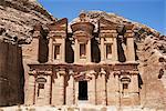 Ad-Dayr (the Monastery), Petra, UNESCO World Heritage Site, Jordan, Middle East