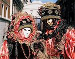 Karneval Kostüme, Venedig, Veneto, Italien, Europa