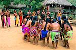 Embera Indians, Parc National de Chagres, Panama, l'Amérique centrale