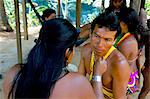 Embera Indianer, Nationalpark Río Chagres, Panama, Mittelamerika