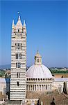 Duomo (cathédrale), Sienne, UNESCO World Heritage Site, Toscane, Italie, Europe