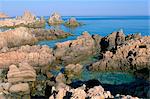 Cala Rossa, Costa Paradiso, province de Sassari, l'île de Sardaigne (Italie), Méditerranée, Europe
