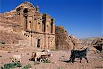 El Deir (Ed-Deir) (the Monastery), Petra, UNESCO World Heritage Site, Jordan, Middle East