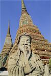 Wat Po (Wat Phra Chetuphon) (Wat Pho), Bangkok, Thailand, Asia