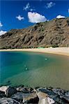 Playa de Las Teresitas, Santa Cruz De Tenerife, Teneriffa, Kanarische Inseln, Spanien, Atlantik, Europa