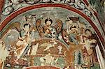 Christian frescoes in Apple Church, Goreme Open Air Museum, Goreme, Cappadocia, Anatolia, Turkey, Asia Minor, Eurasia