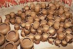 Turkish handmade pottery, Avanos, Cappadocia, Anatolia, Turkey, Asia Minor, Eurasia