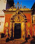 Golden Gate, Palais Royal, la place Durbar, Bhaktapur, Népal, Asie