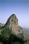 Roque de Agando, La Gomera, Canary Islands, Spain, Atlantic, Europe