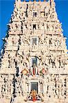 Detail einer Hindu-Tempel, Pushkar, Bundesstaat Rajasthan, Indien, Asien