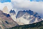 Torres del Paine (Paine Türme), Nationalpark Torres del Paine, Patagonien, Chile, Südamerika