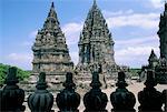 Hindu-Tempel von Candi Prambanan, UNESCO Weltkulturerbe, Region Yogyakarta, Insel Java, Indonesien, Südostasien, Asien