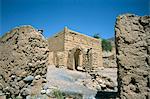 Ruined village of Tanouf,near Nizwa,Sultanate of Oman,Middle East