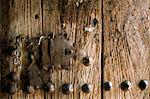 Close-up of door,Bieta Mercurios,Gabriel et Raphael,Lalibela,Wollo region,Ethiopia,Africa