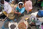 Markt am Denaba, Oromo Land, Provinz Kaffa, Äthiopien, Afrika